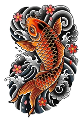 Japanese cover up tattoo idea